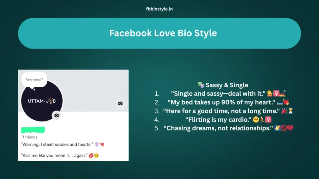 120+ Best Facebook Bio Style Love 4 Facebook Love Bio Style